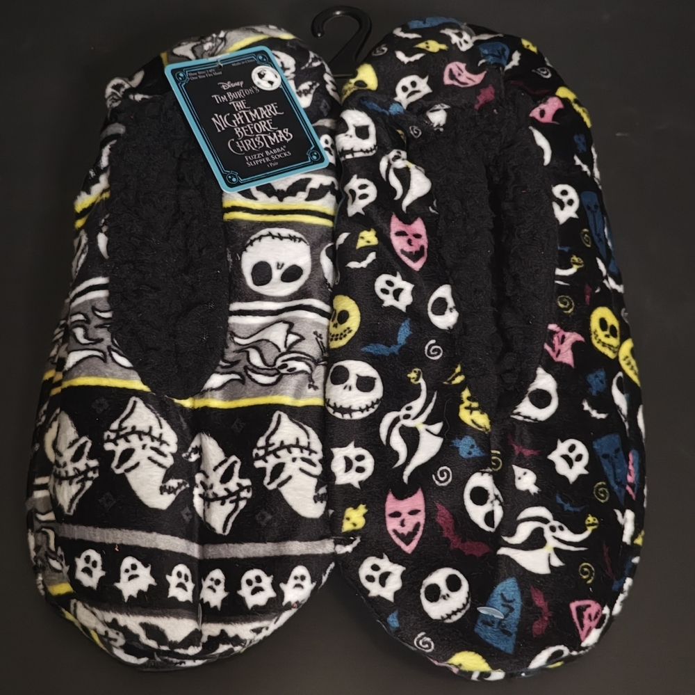 Disney Nightmare Before Christmas Slippers